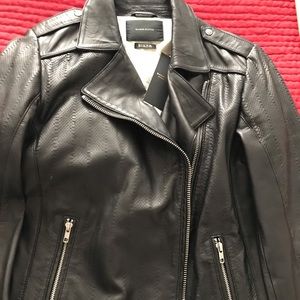 Scotch and Soda new leather jacket